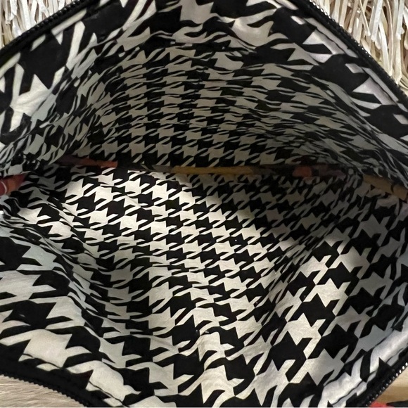 VERA BRADLEY Bittersweet Mini Saddle Bag Crossbody Red Yellow Black Floral 2013 - Picture 14 of 15